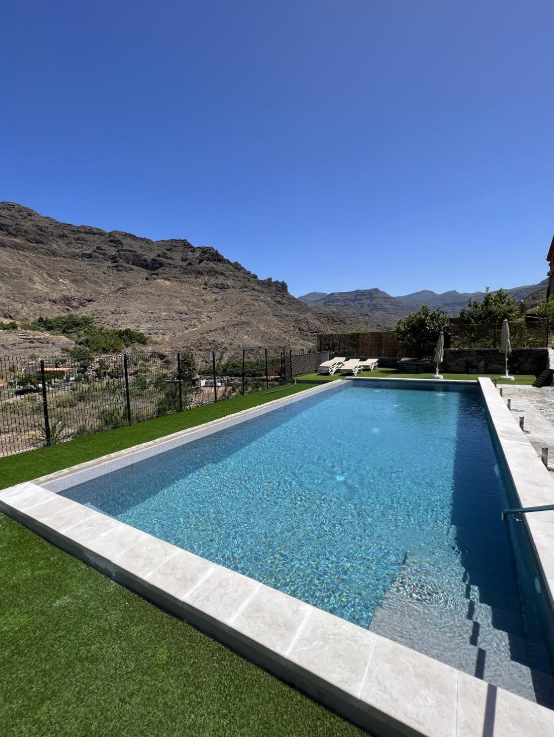 Casa Rural Con Bano Adaptado Y Piscina En Mogan Exterior photo